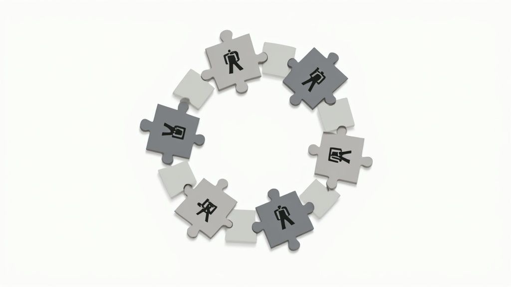 puzzle circle