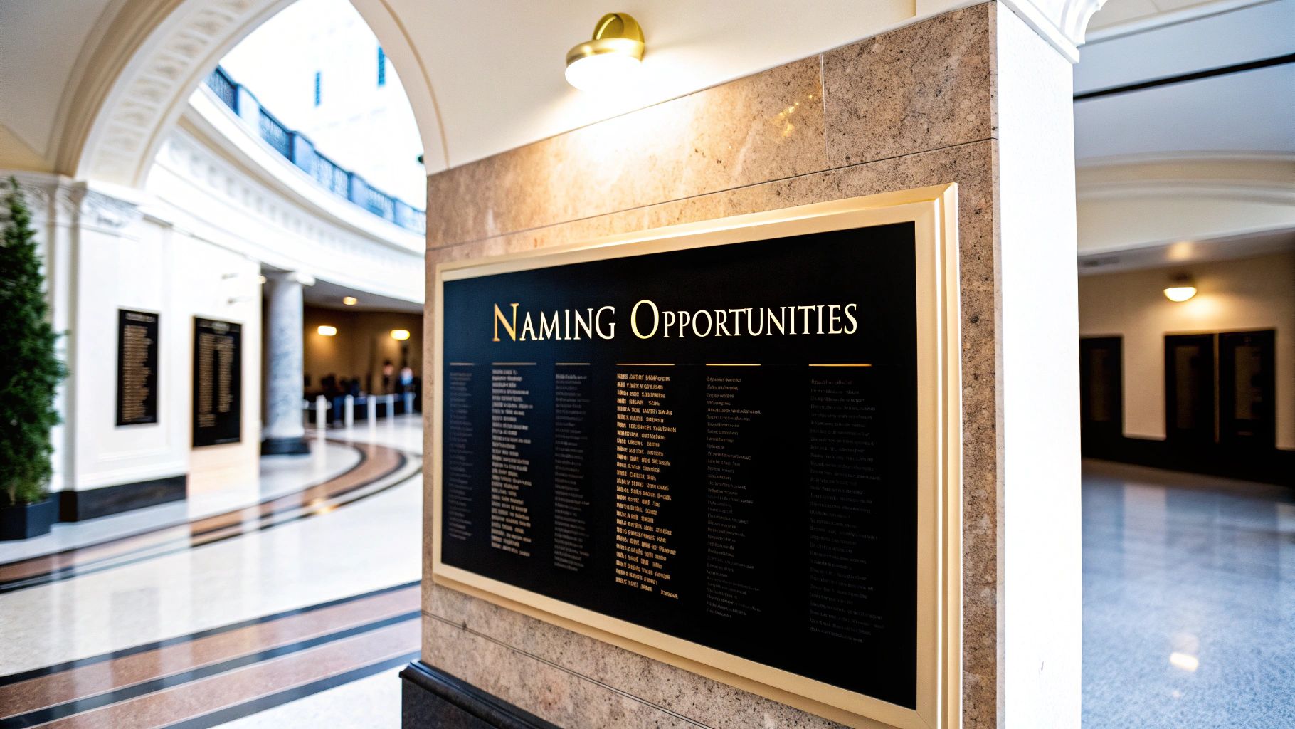  naming opportunities