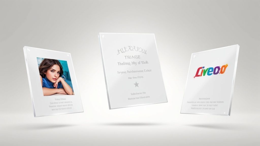 Personalized Acrylic Plaques: Unique Custom Awards & Gifts