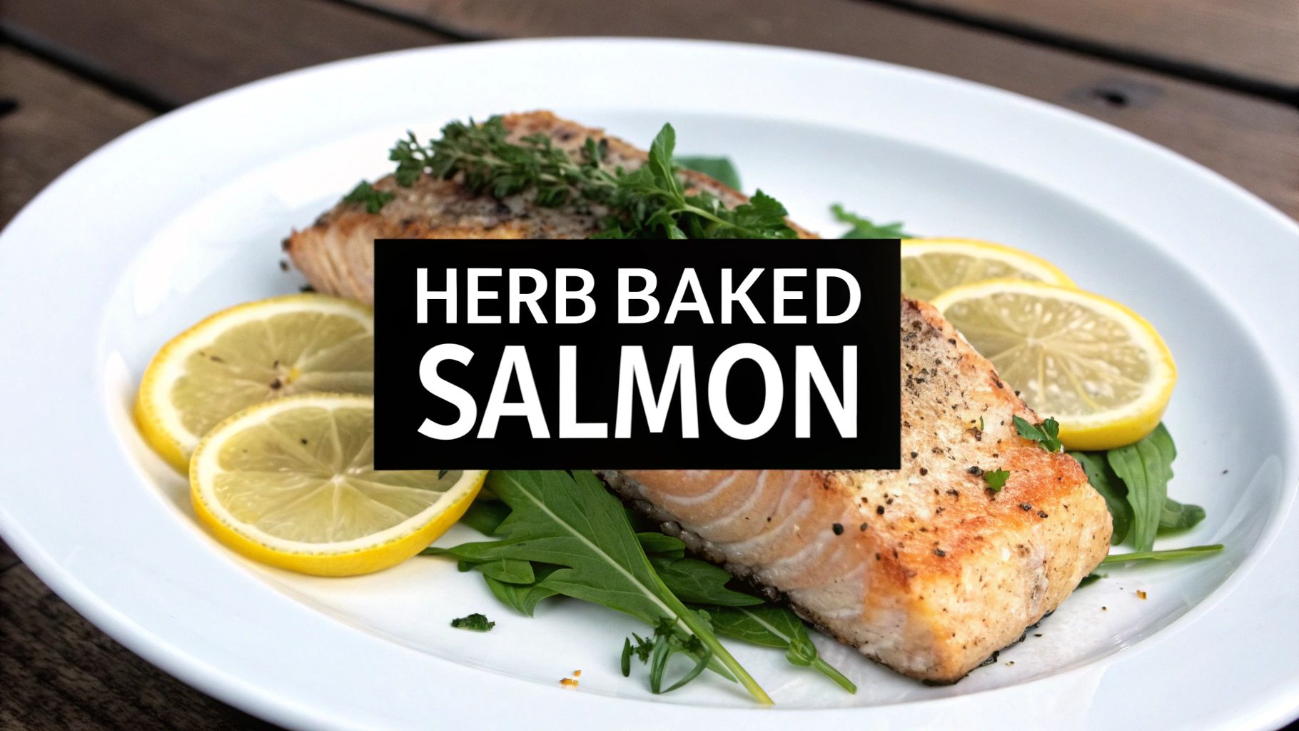Lemon Herb Baked Salmon