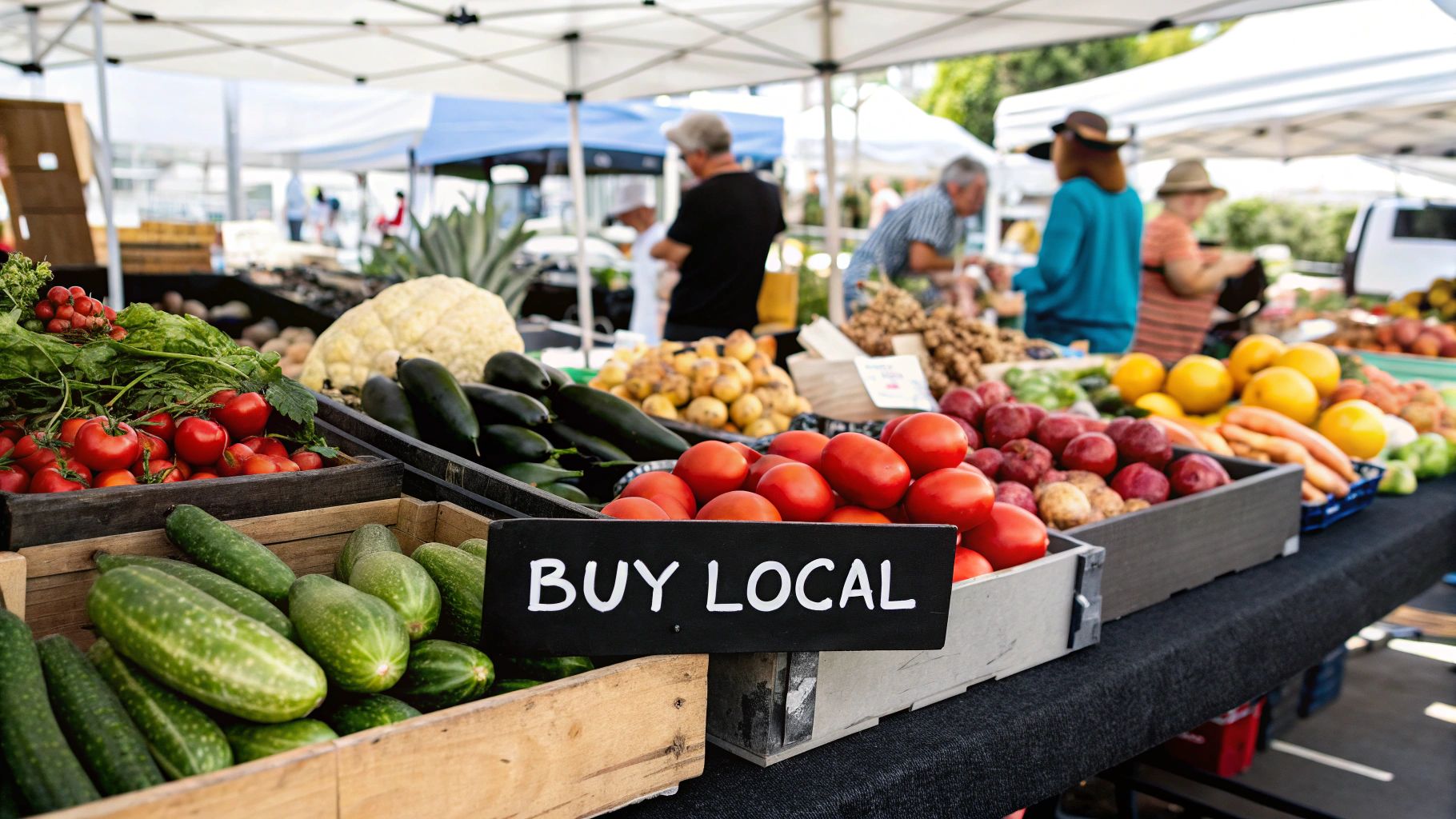 Sustainable grocery shopping