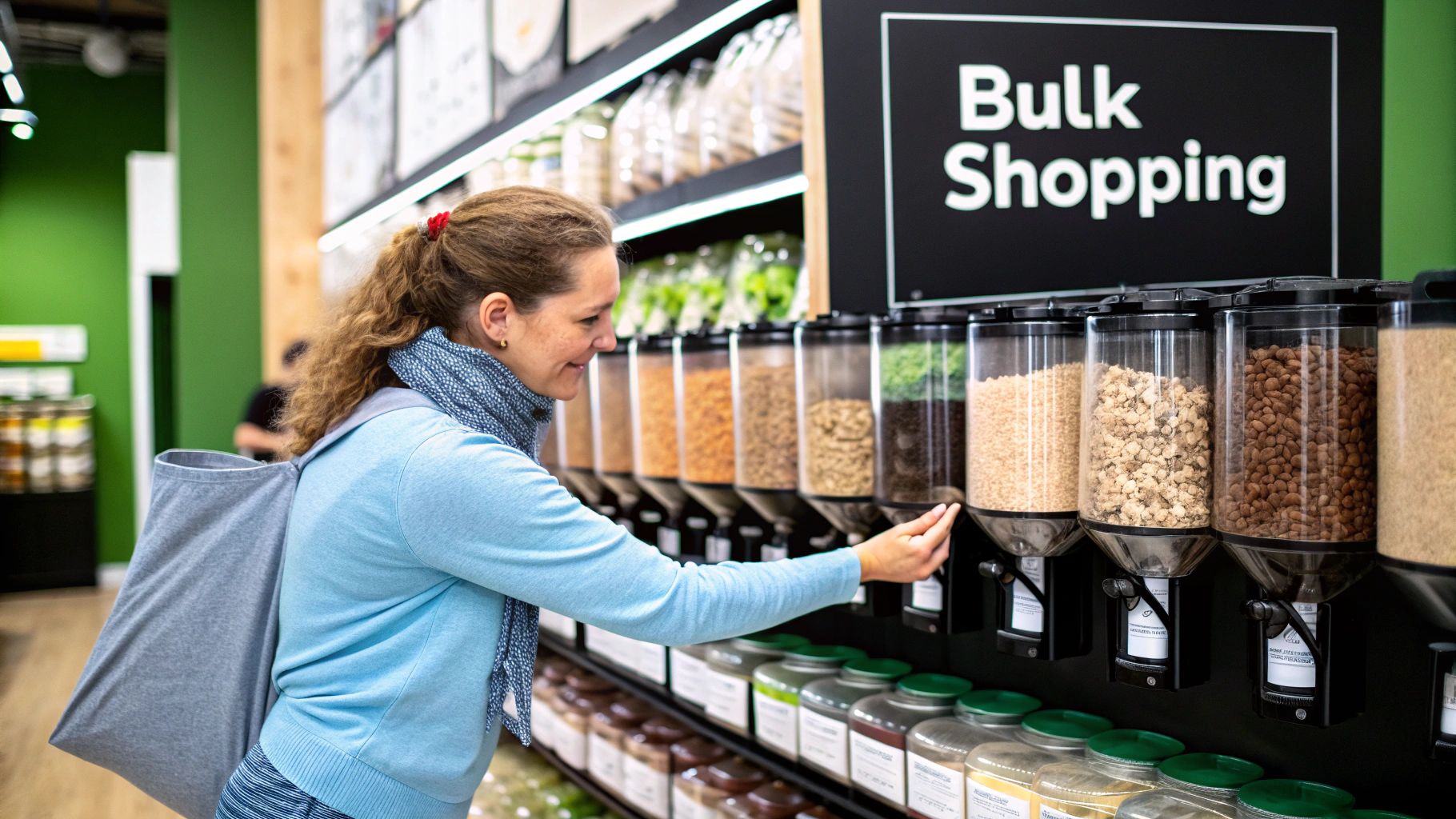 Embrace Bulk Shopping and Refill Systems