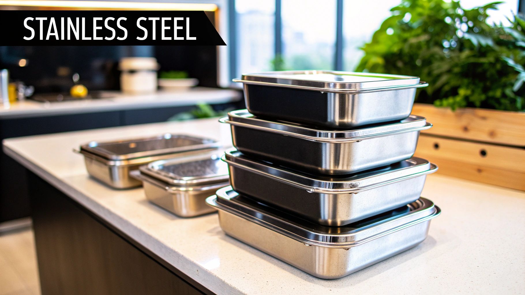 Stainless Steel Food Containers