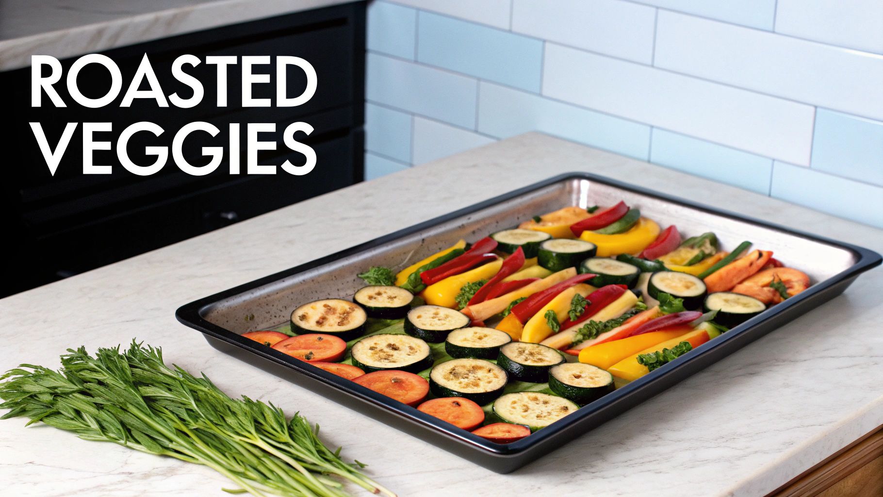 Sheet Pan Roasted Vegetables with Herbs