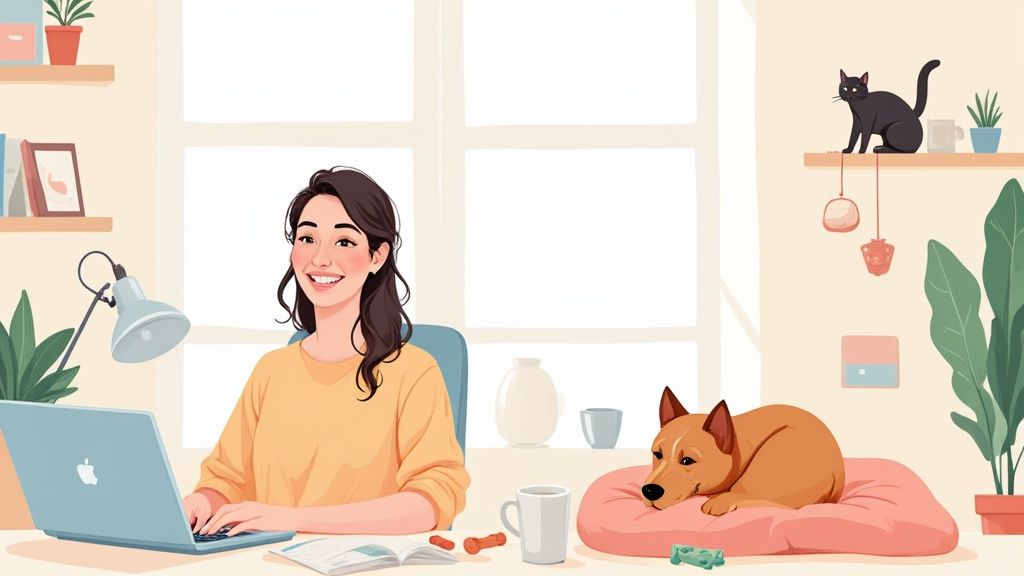 Working From Home With Pets: Tips for a Happy Routine