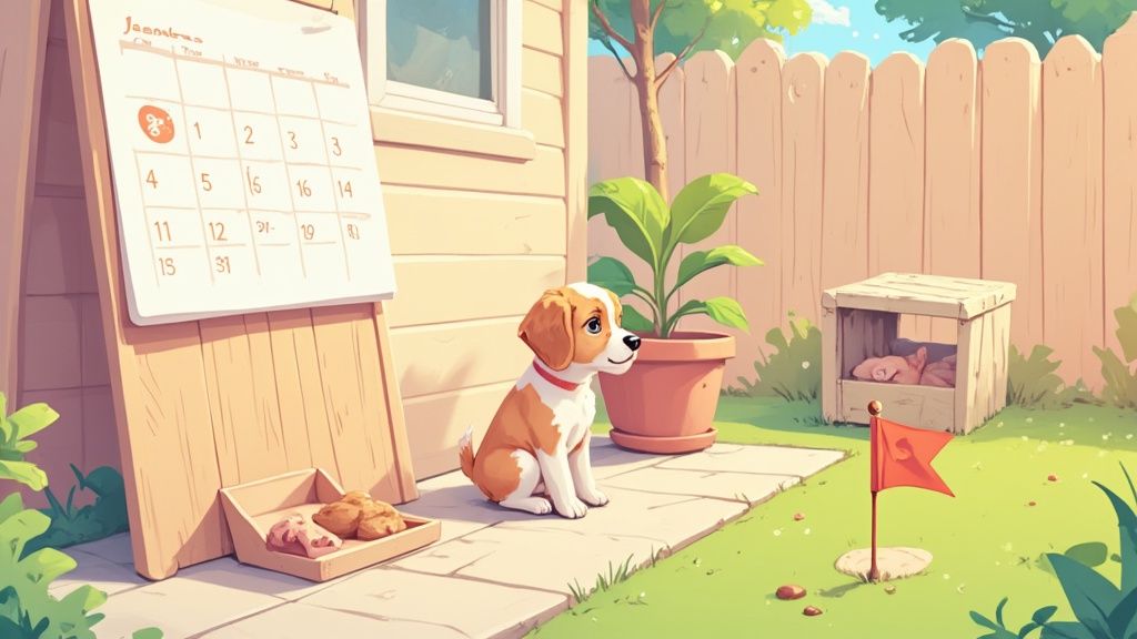 Your Ultimate Puppy Potty Training Schedule for a Happy Home