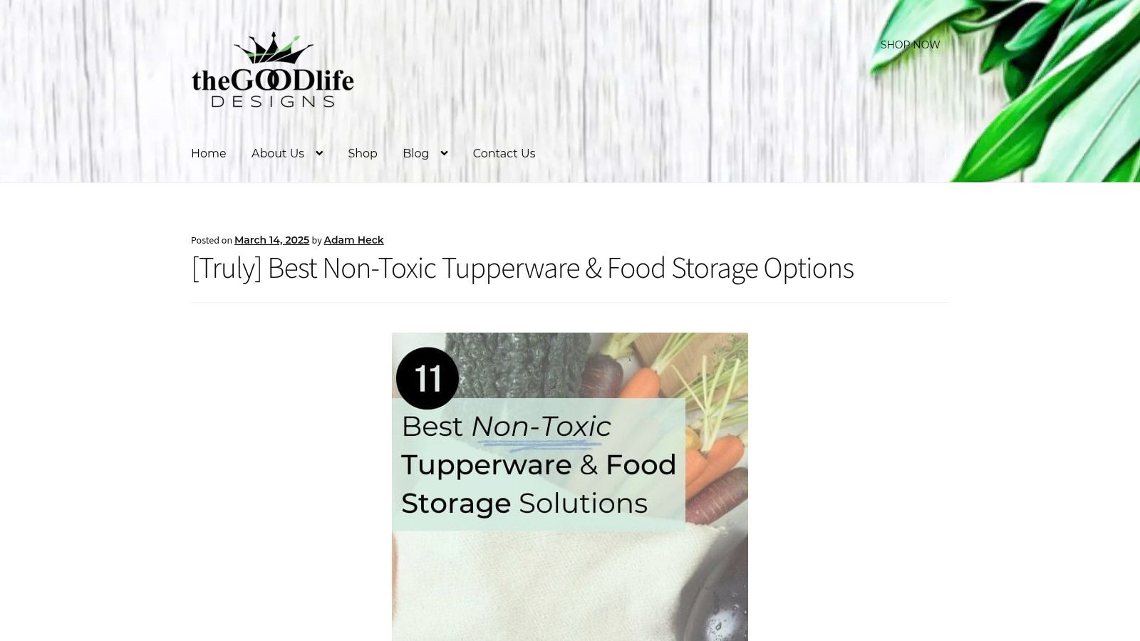 U-Konserve website showing their stainless steel containers