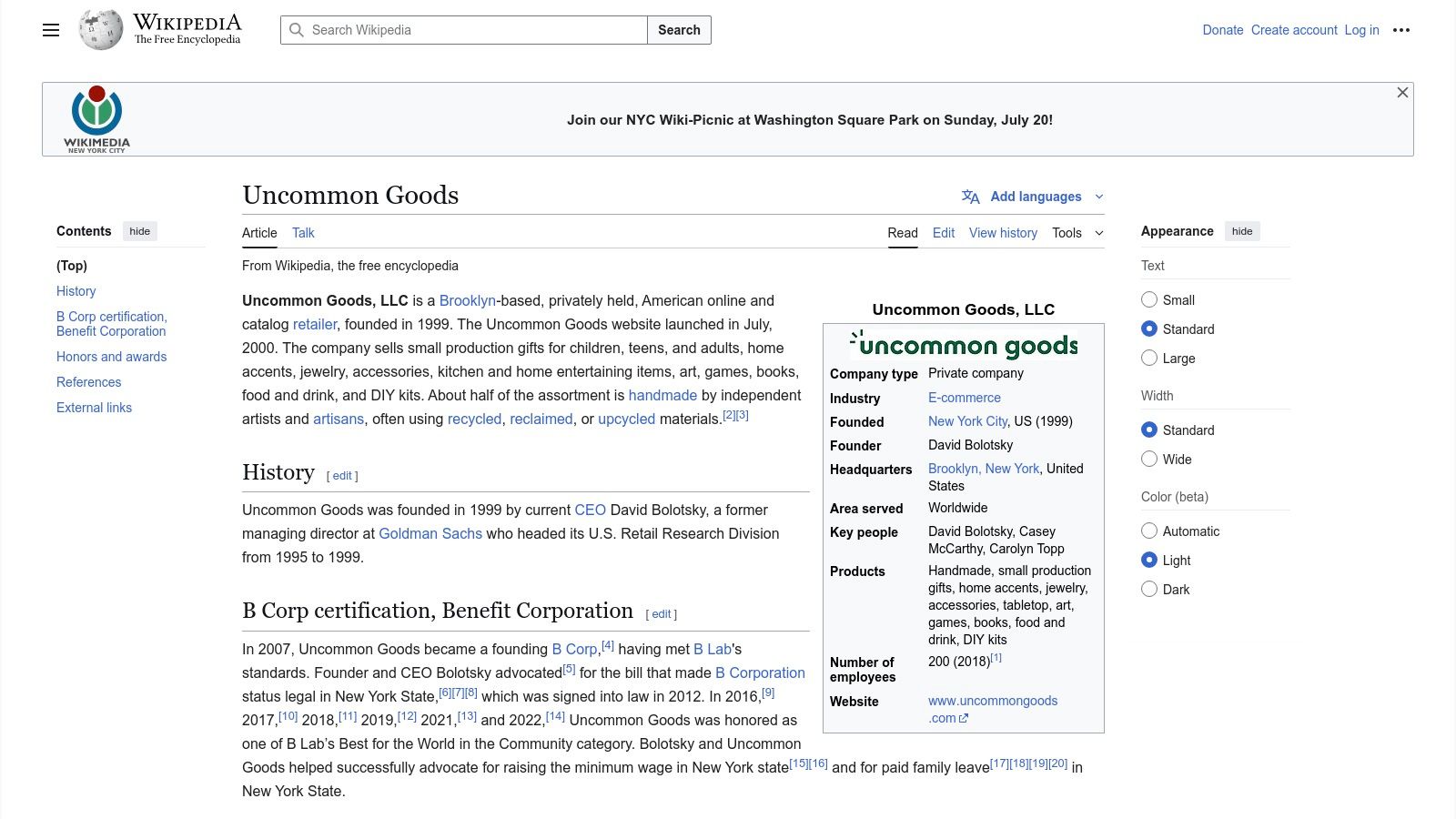 Uncommon Goods