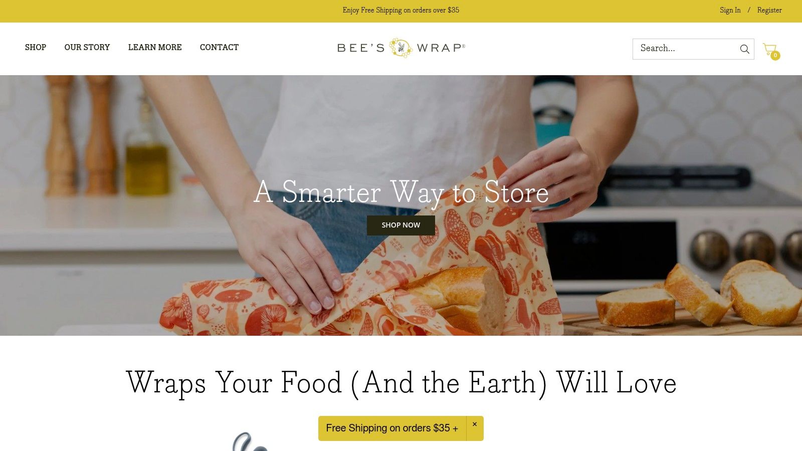 Bee's Wrap Reusable Food Wraps