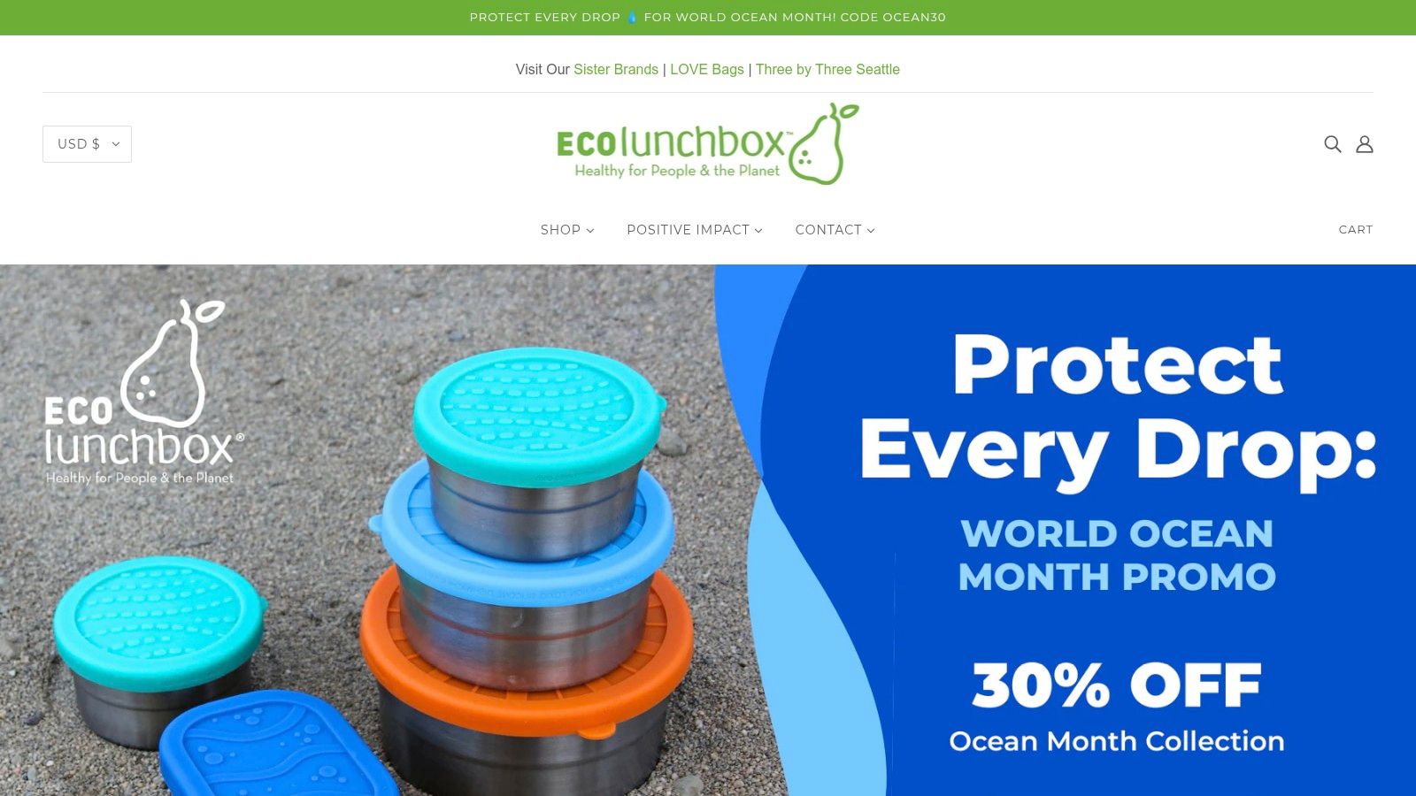 ECOlunchbox: The Plastic-Free Purist's Choice