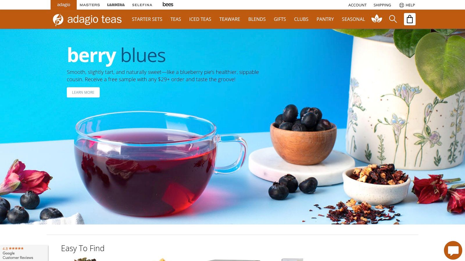 Adagio Teas ingenuiTEA Bottom-Dispensing Teapot