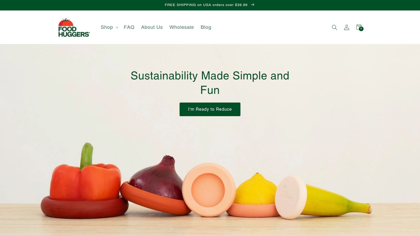 Food Huggers Silicone Food Savers