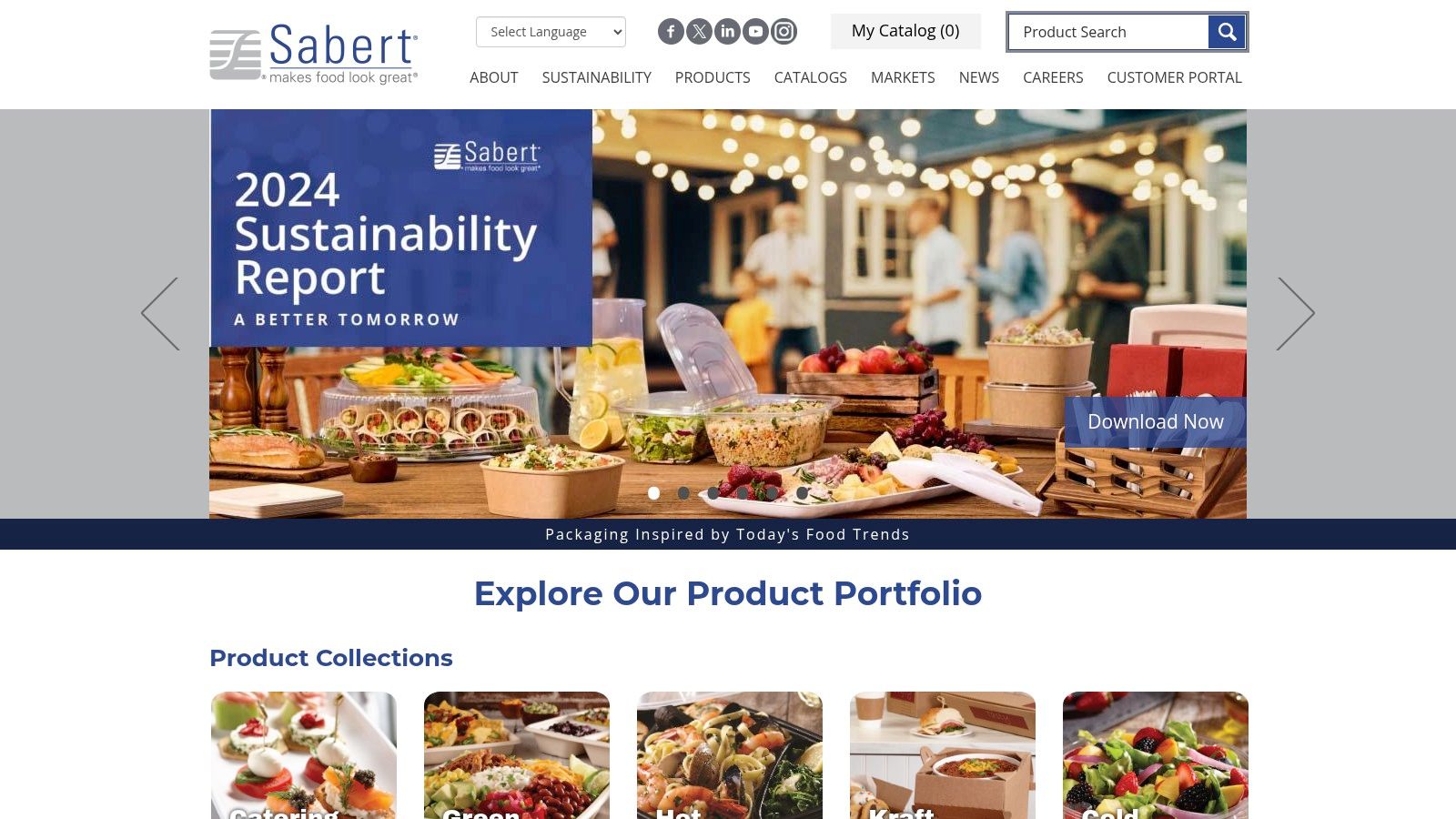 Sabert BePulp Compostable Containers
