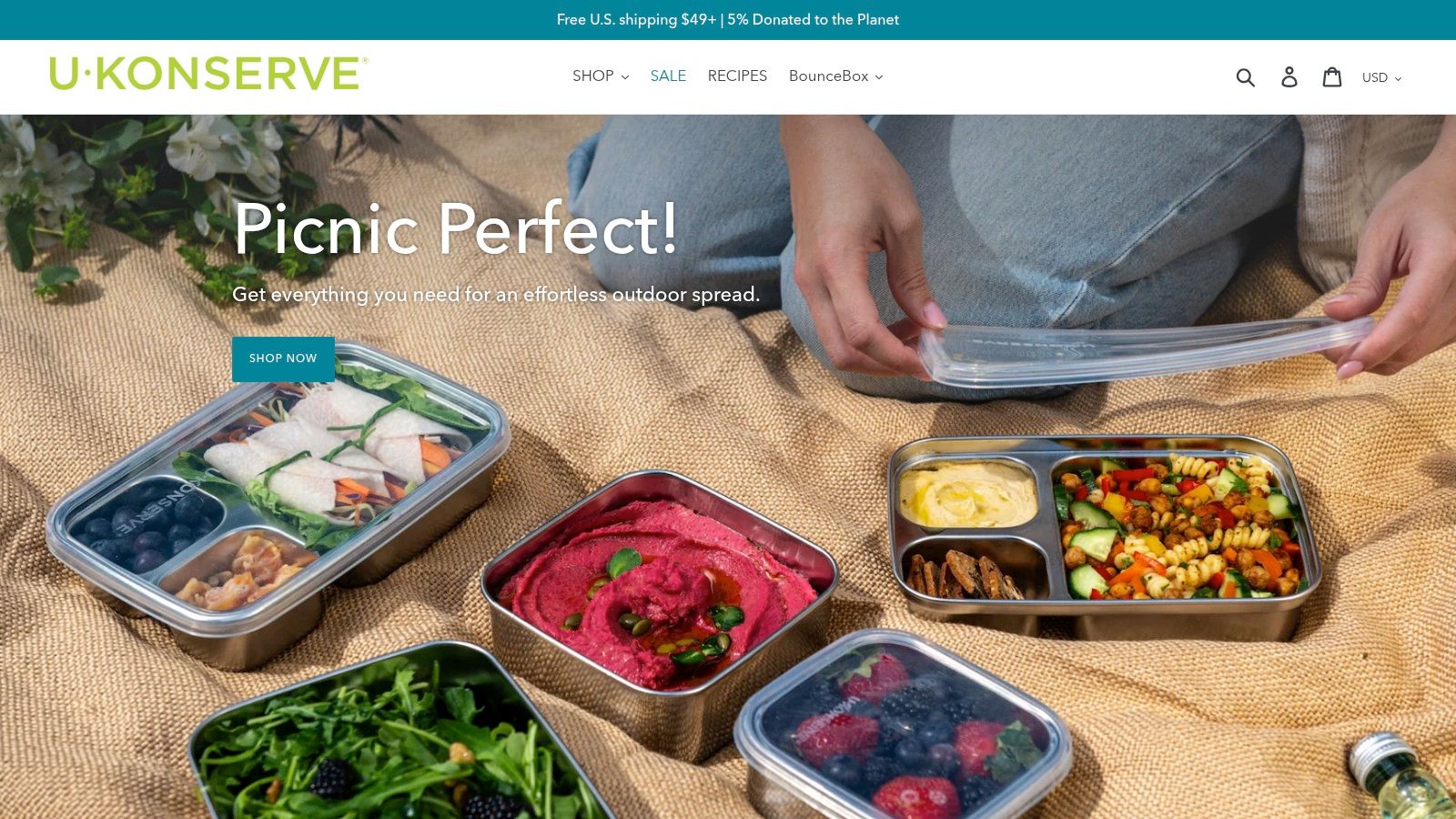 U-Konserve Stainless Steel Food Containers