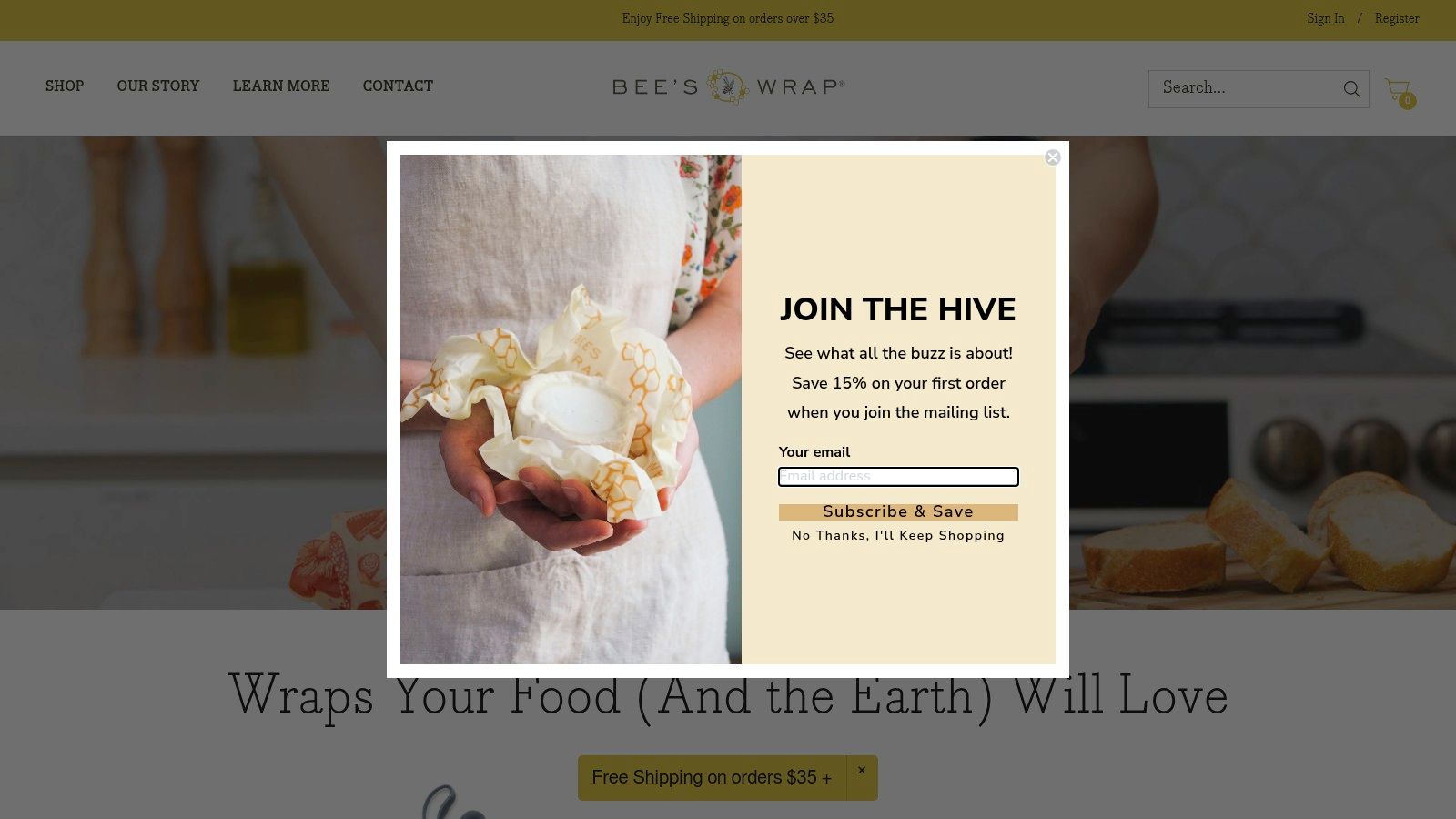 Bee's Wrap Reusable Food Wraps