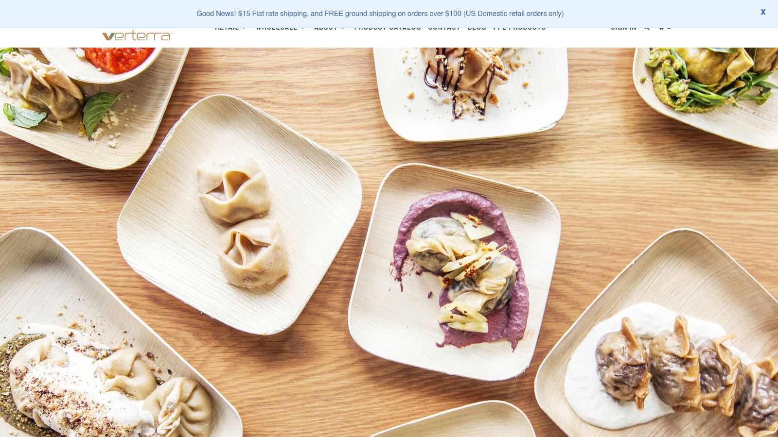 Palm Leaf Plates and Containers