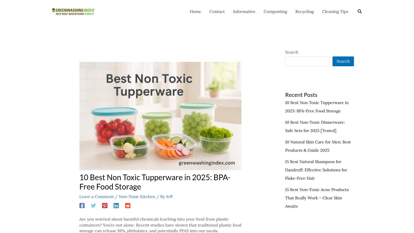 ECOlunchbox website showcasing their stainless steel bento boxes