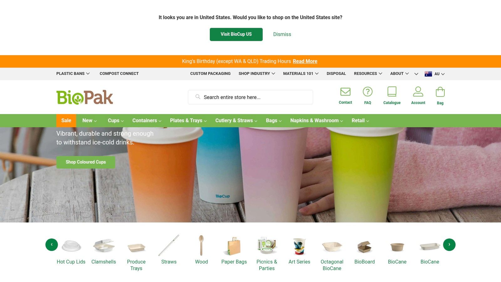 BioPak Compostable Food Packaging