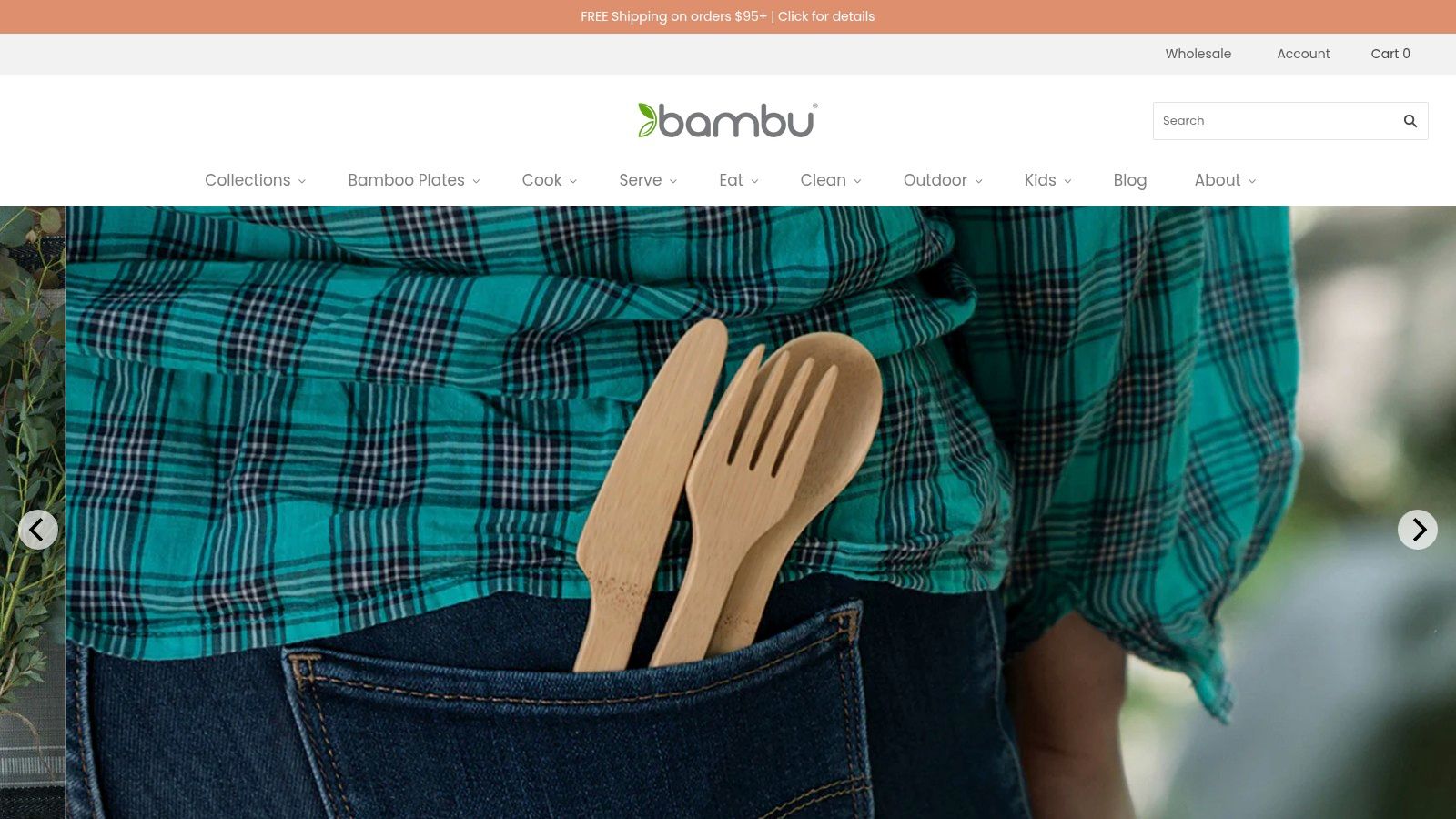 Bambu Kitchen Utensil Set