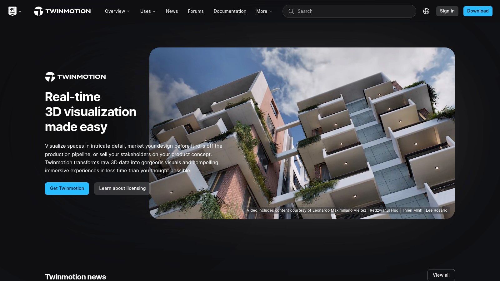 Twinmotion (Epic Games)