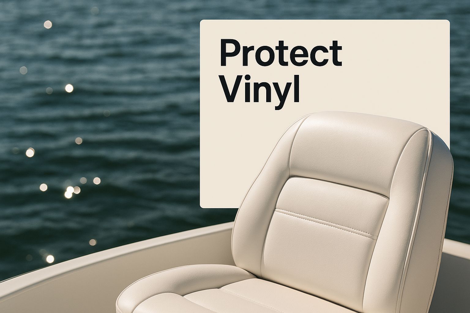 Infographic about best vinyl cleaner for boats