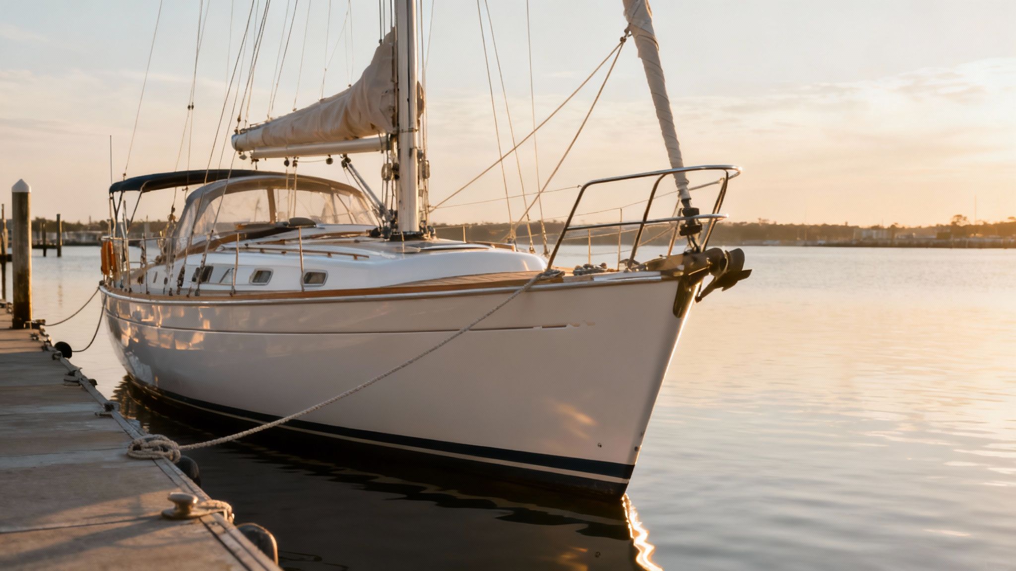 A person using a sponge to apply cleaning products to the side of a boat