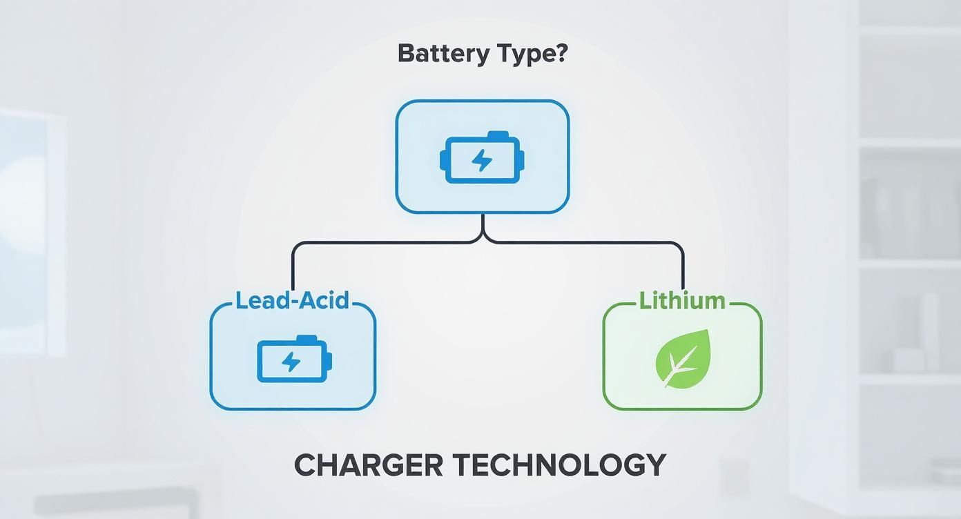 Infographic about best marine battery charger