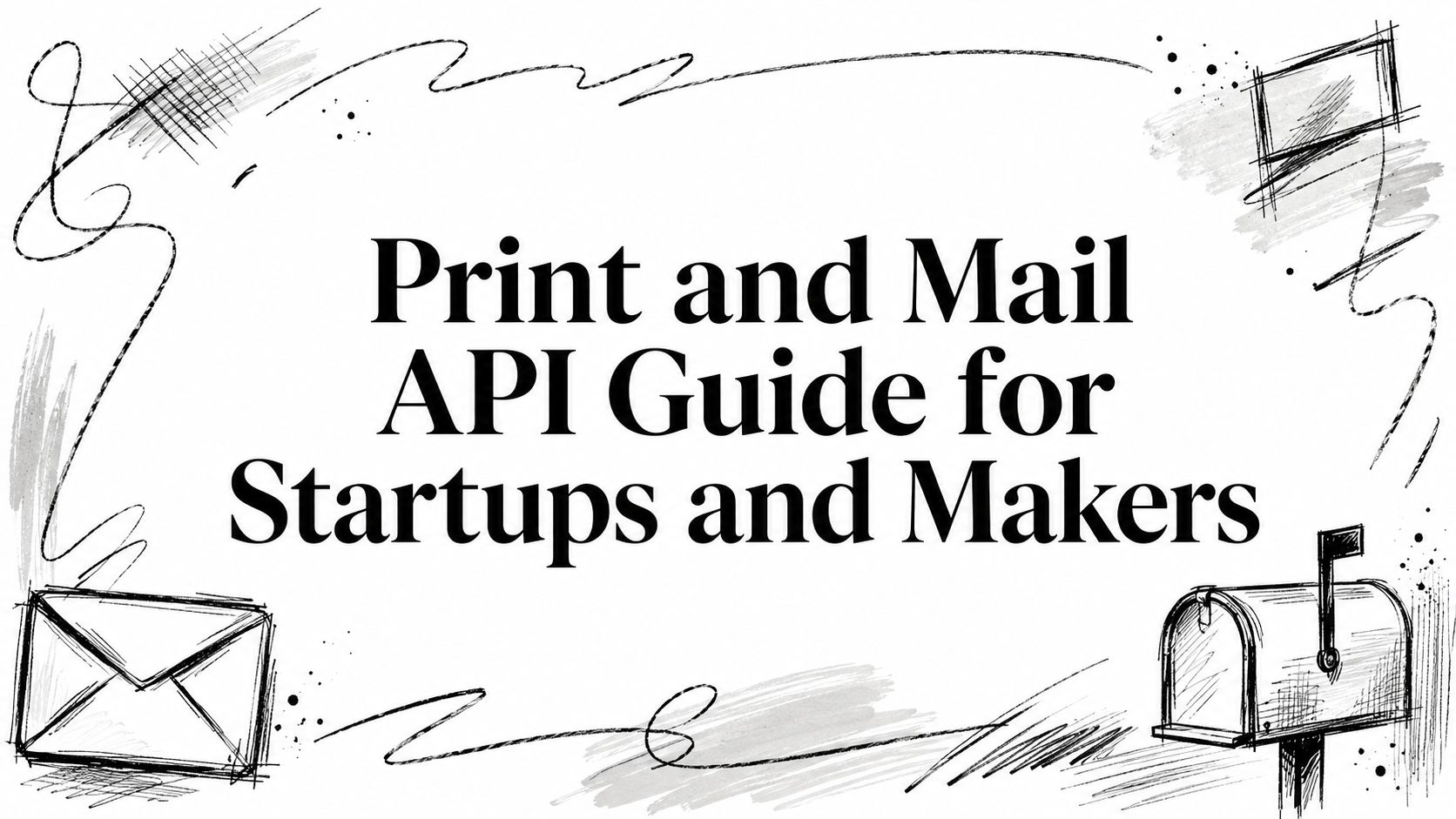 Print and Mail API Guide for Startups and Makers