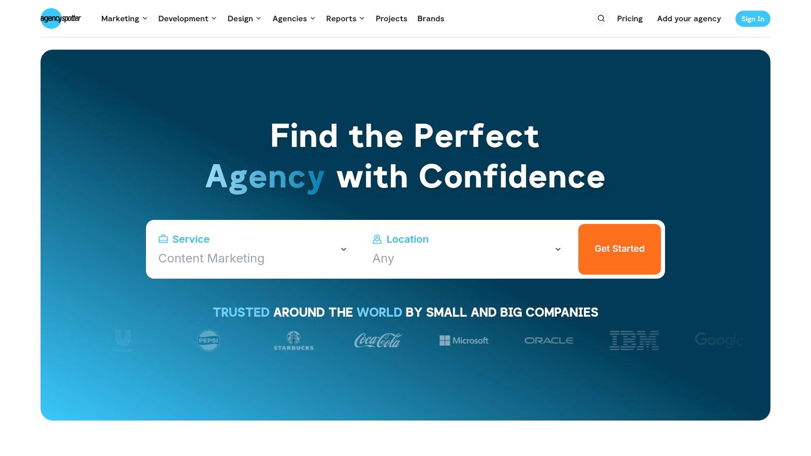 Agency Spotter