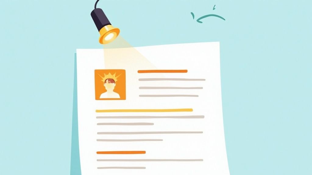 resume format for executives