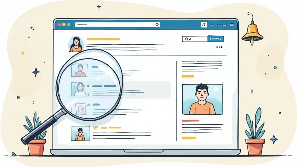 Finding jobs using LinkedIn