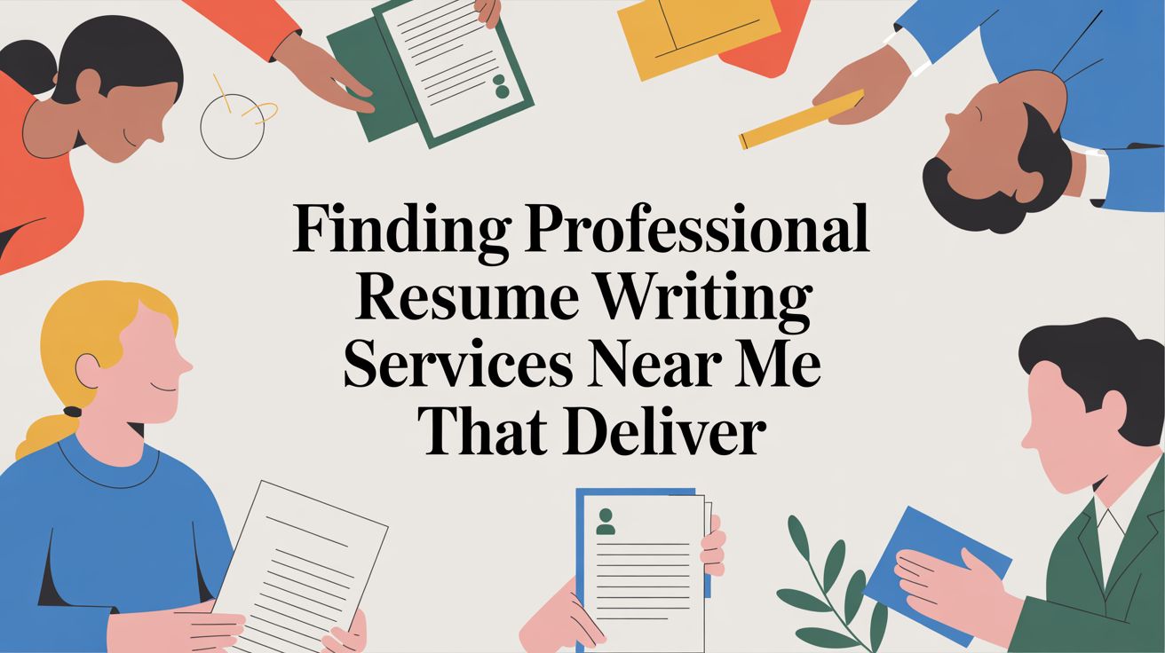 Finding Professional Resume Writing Services Near Me That Actually Work