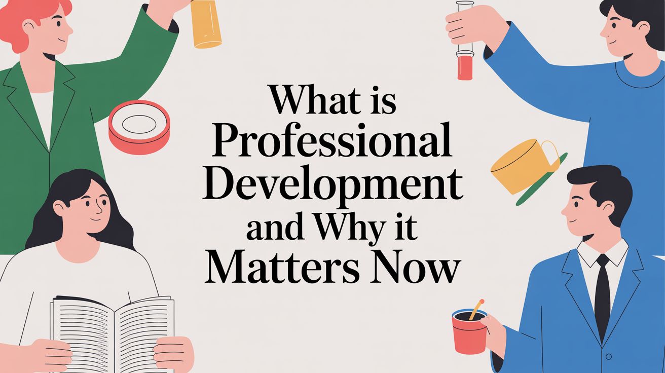 What is professional development and why it suddenly matters?