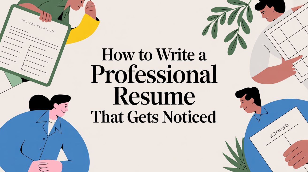 How to write a resume that gets you hired