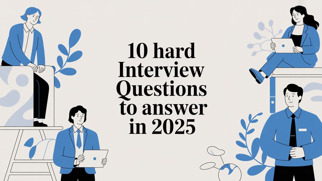 10 hard interview questions to answer in 2025.