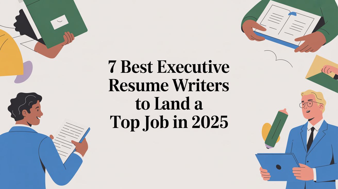 7 best executive resume writers