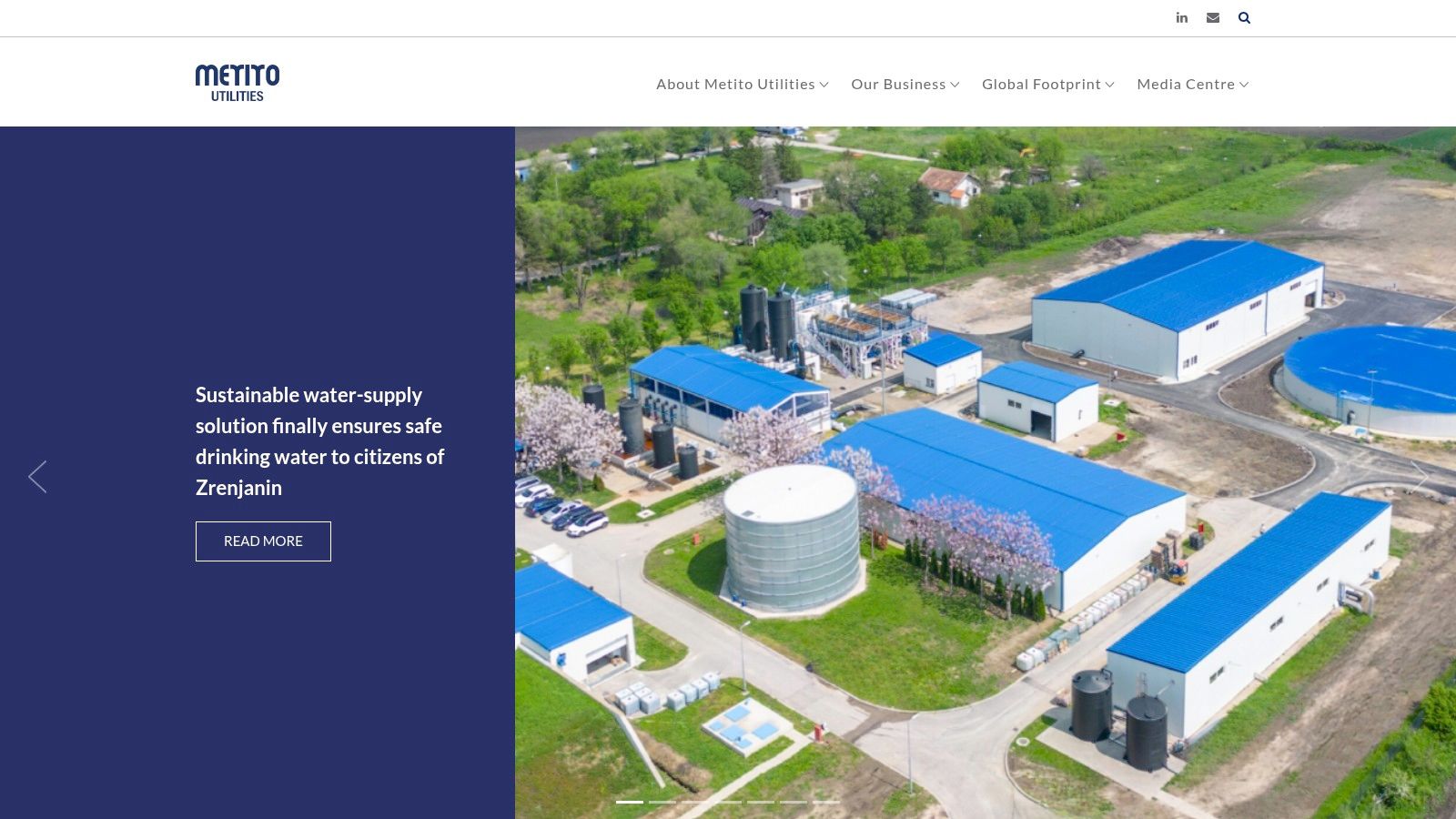 An Aqua Best technician professionally installing a water filter for a villa in Dubai.