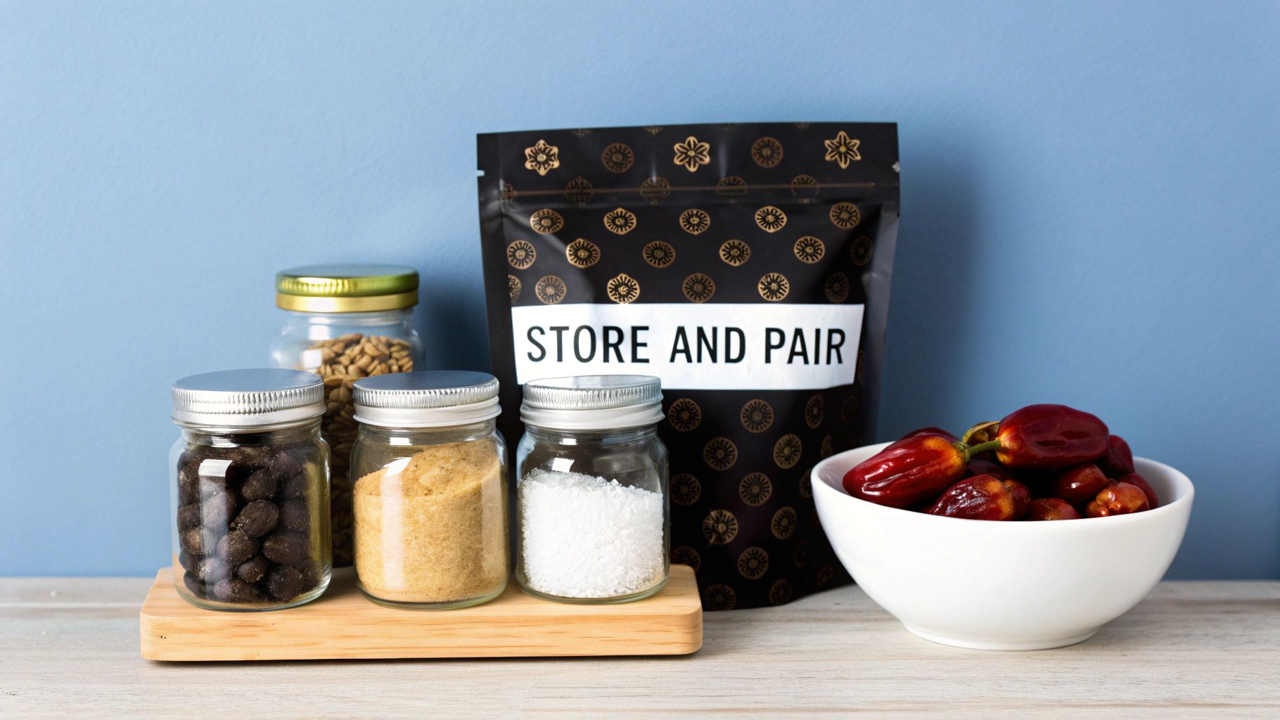 Dark chocolate bark with nuts and fruit pairings.