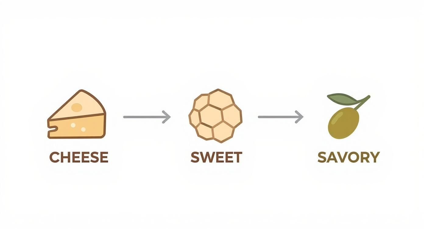 Infographic about cheese board dubai