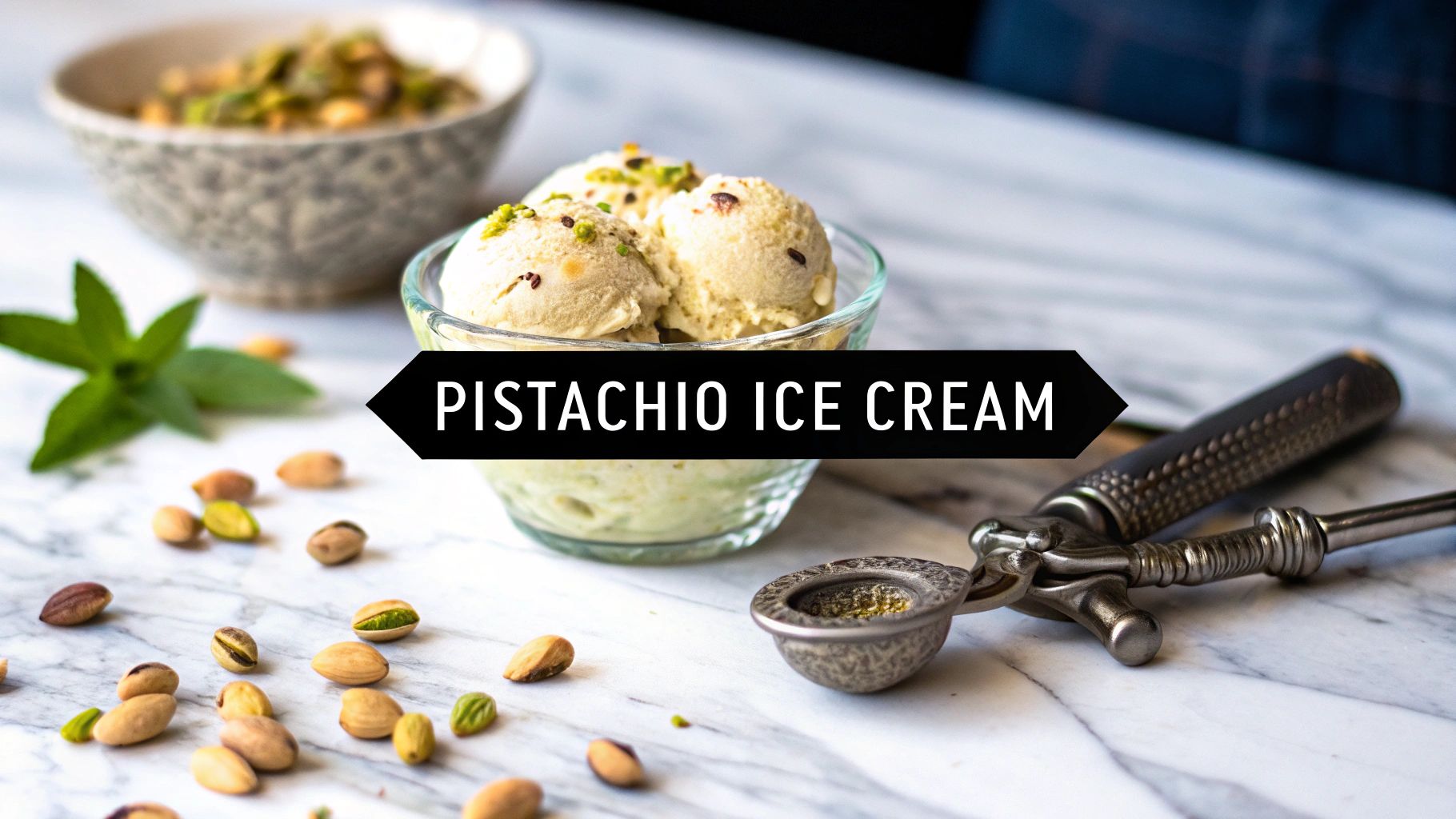 How to Make Pistachios Ice Cream From Scratch