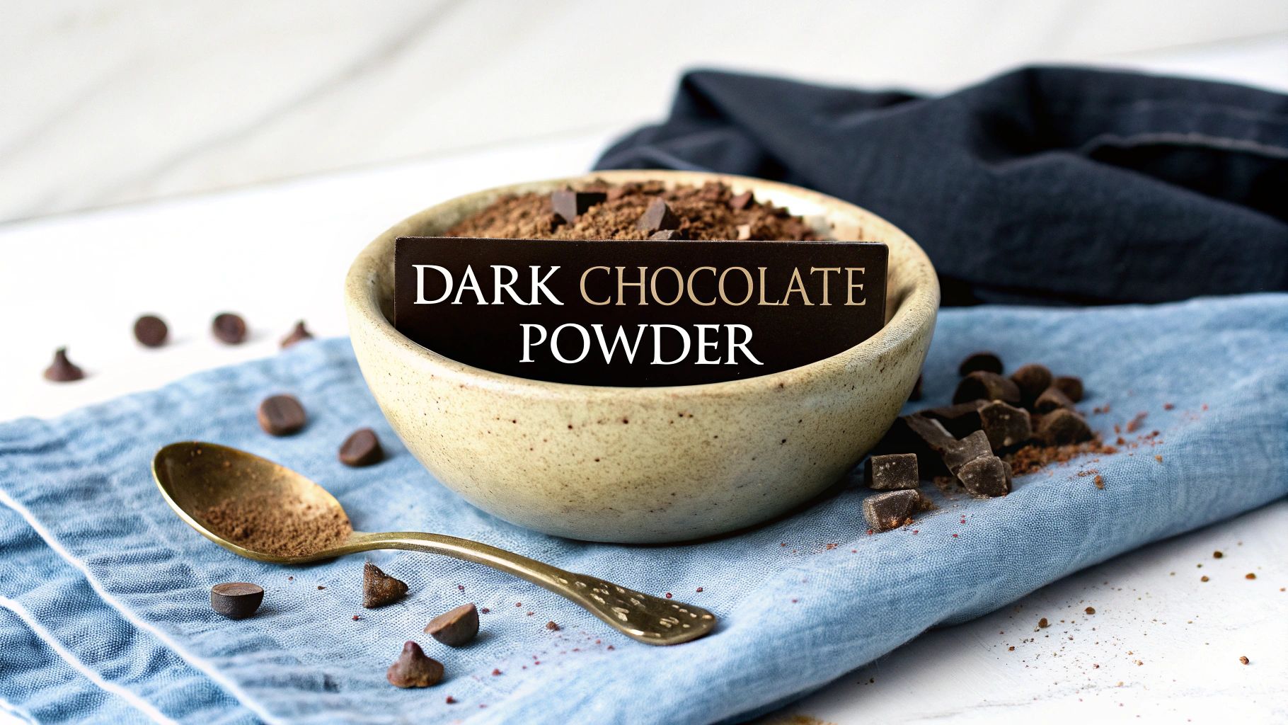 A Gourmet Guide to Dark Chocolate Powder