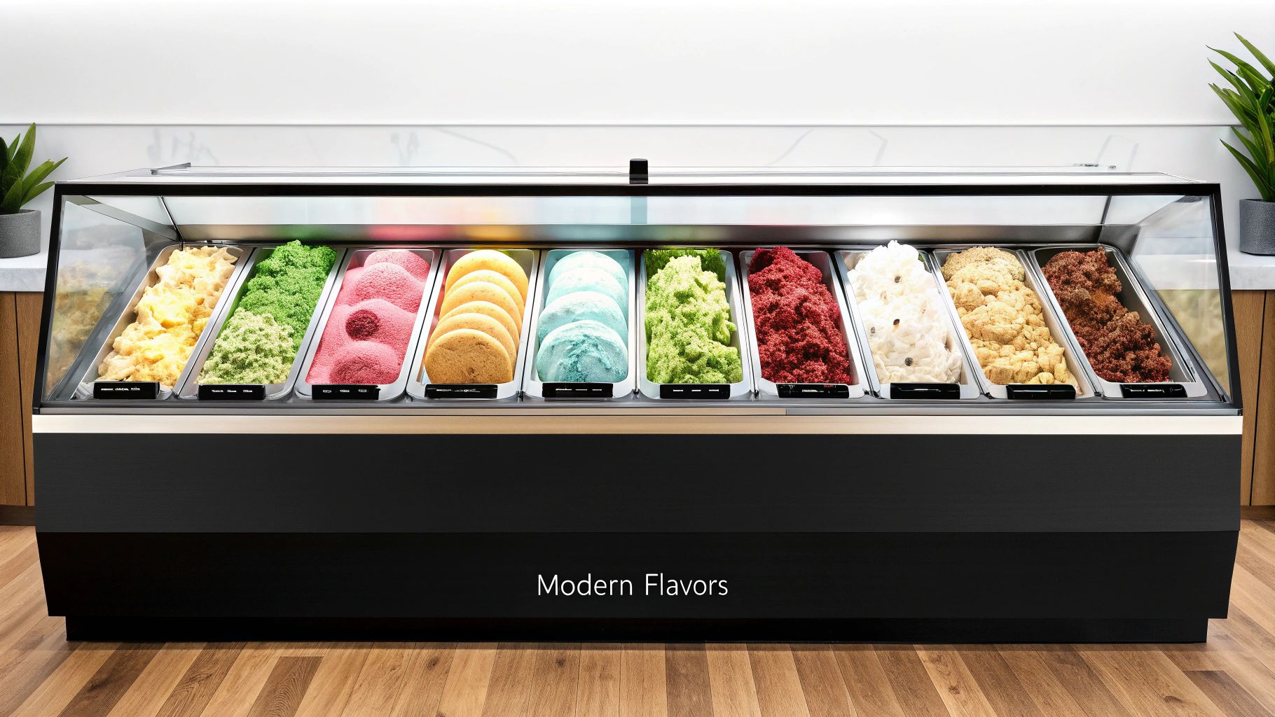 Finding the best original Italian Ice Cream in UAE at IFM Gourmet Dubai