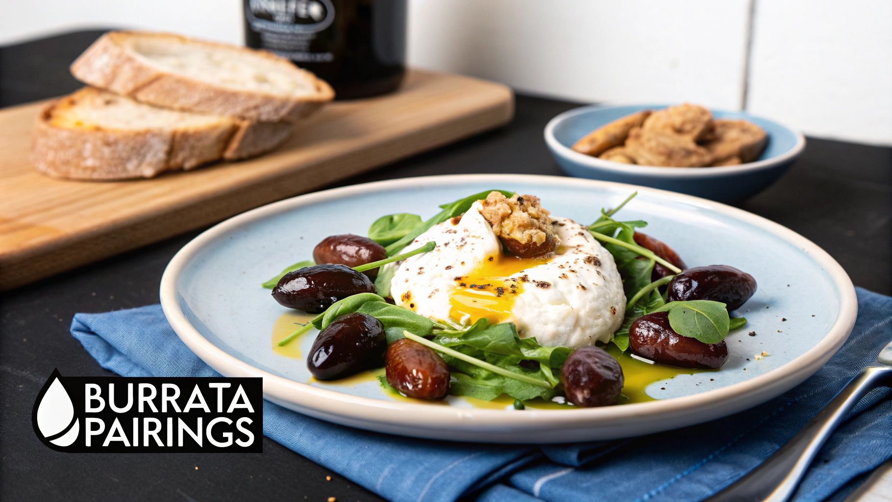 Burrata and IFM Gourmet Dubai products