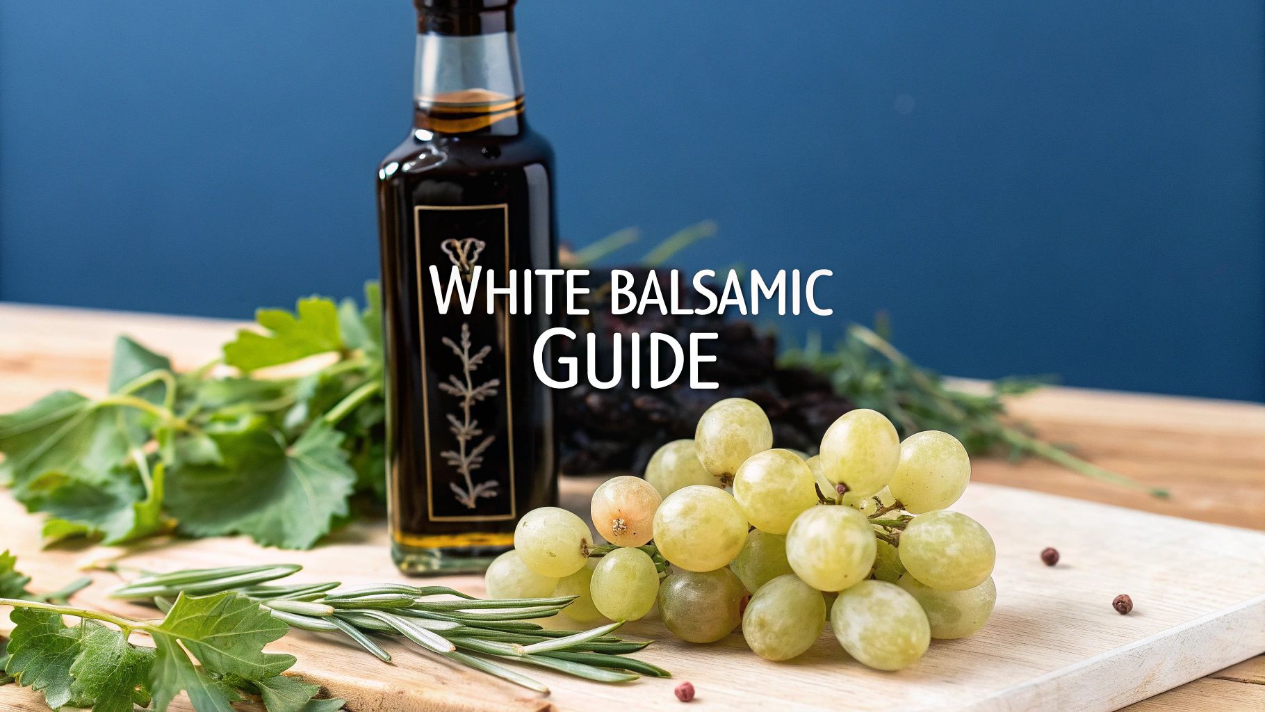 A Guide to White Balsamic Vinegar in Dubai