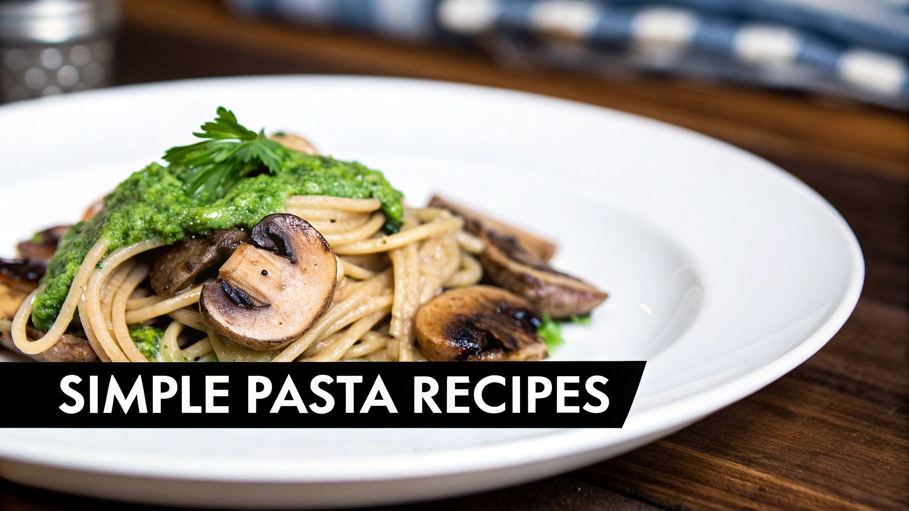 A bowl of whole wheat pasta with a delicious sauce and fresh toppings