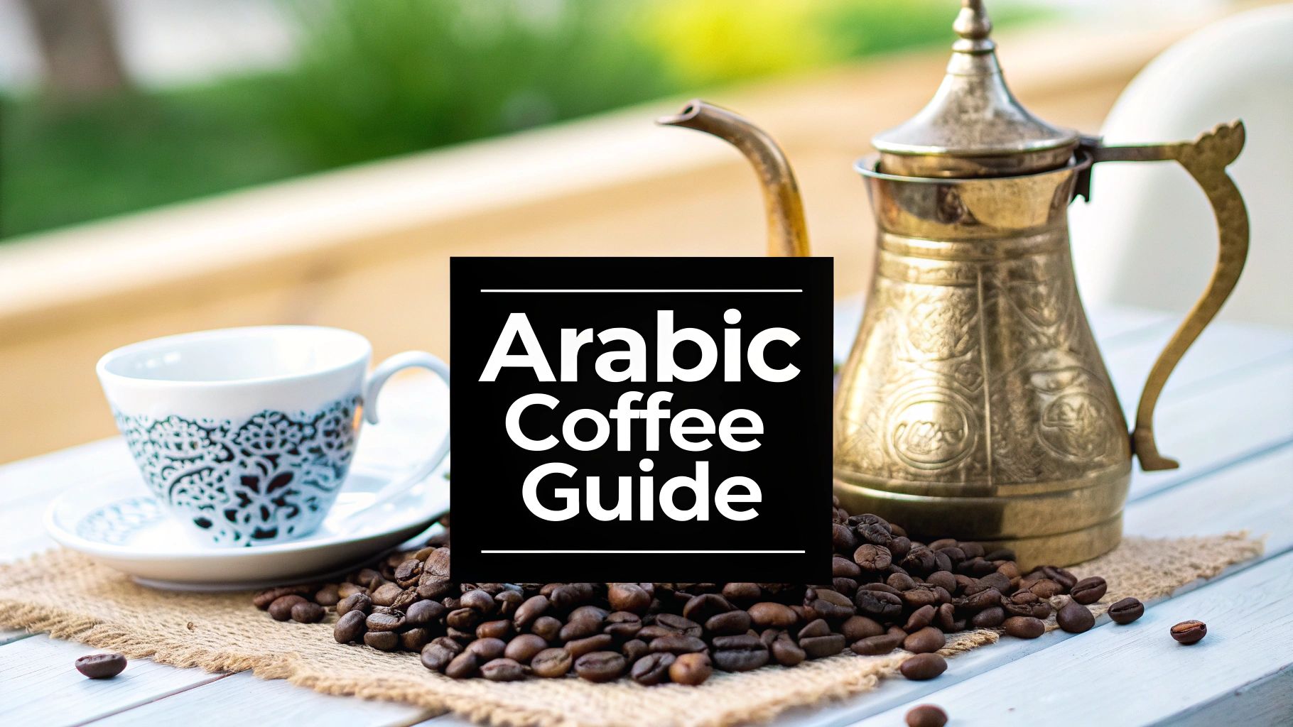 Your Guide to Arabic Coffee Beans Flavors and Traditions