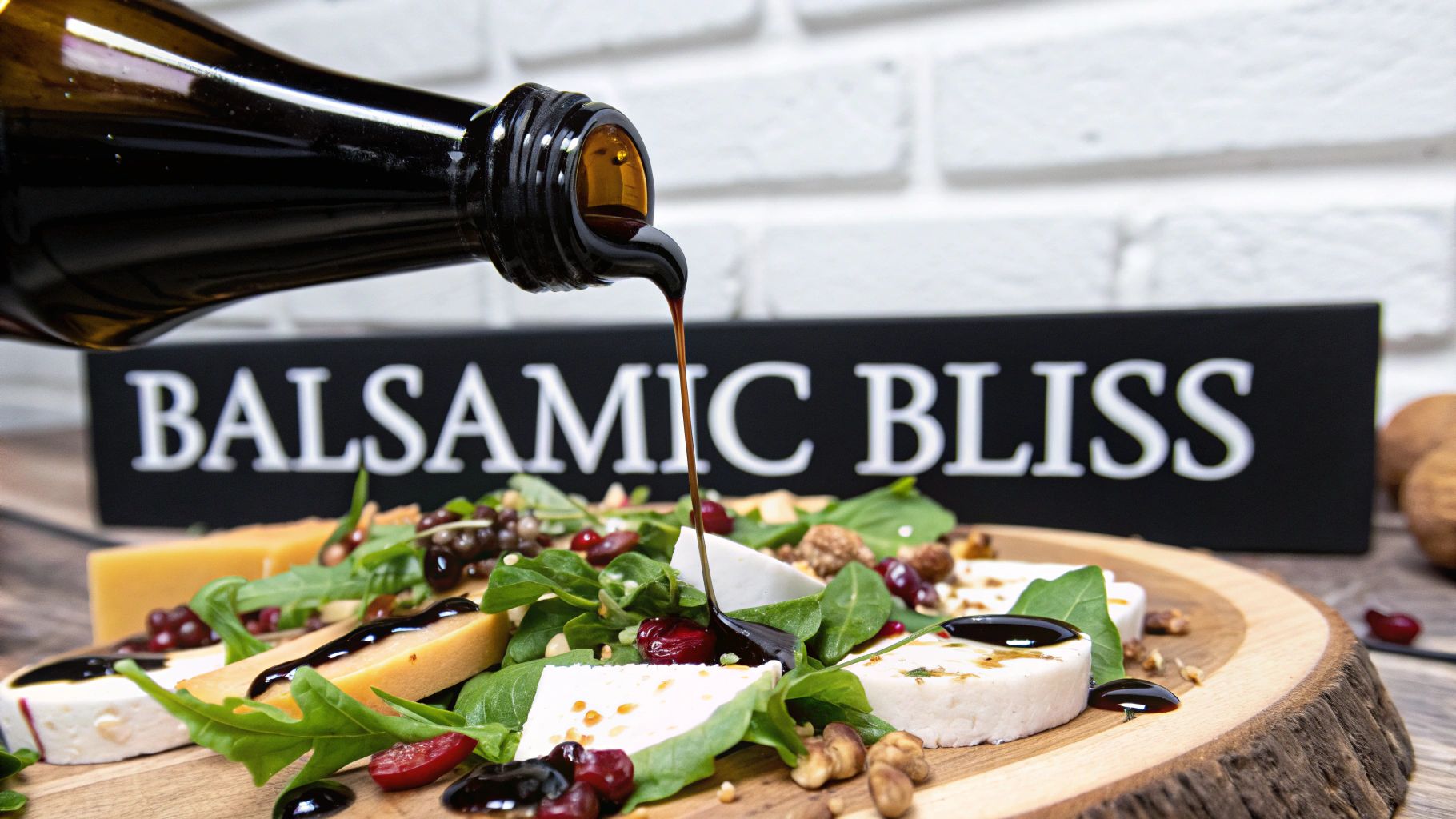 Balsamic Vinegar Cream Glaze