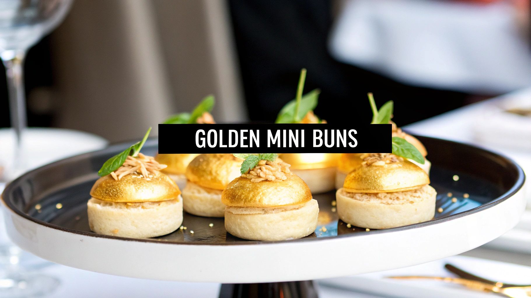 Mini Buns with 23kt Edible Gold in Dubai: Luxury Treat Guide