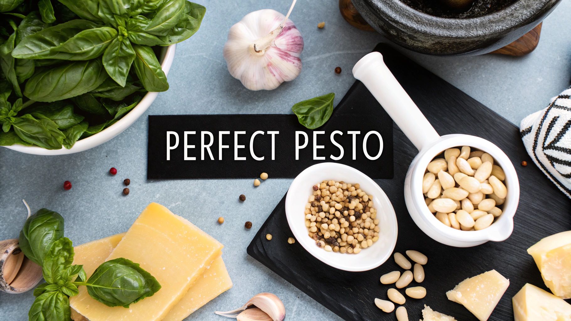 How to Make Pesto Sauce The Right Way
