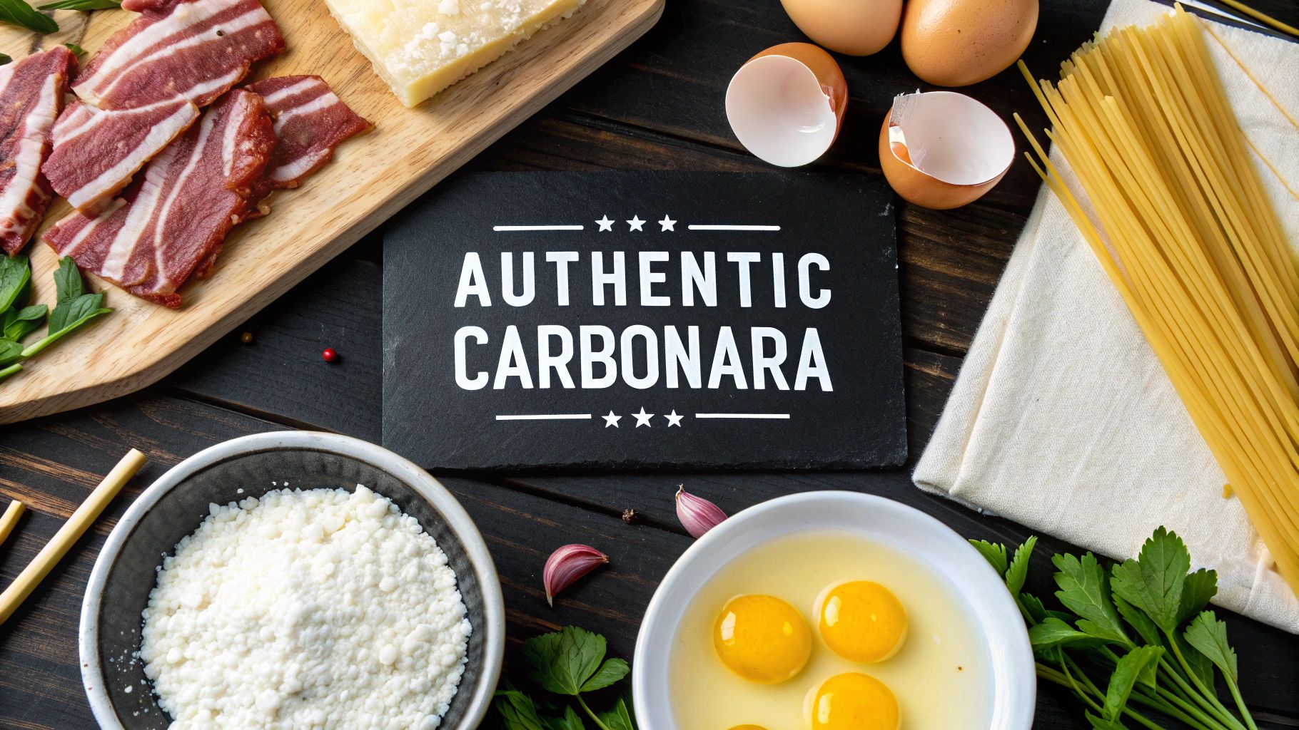 Carbonara Sauce Ingredients